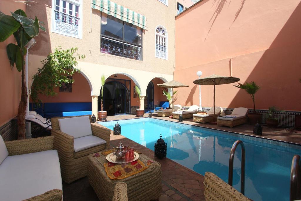 La Villa Bleue Marakeş Dış mekan fotoğraf