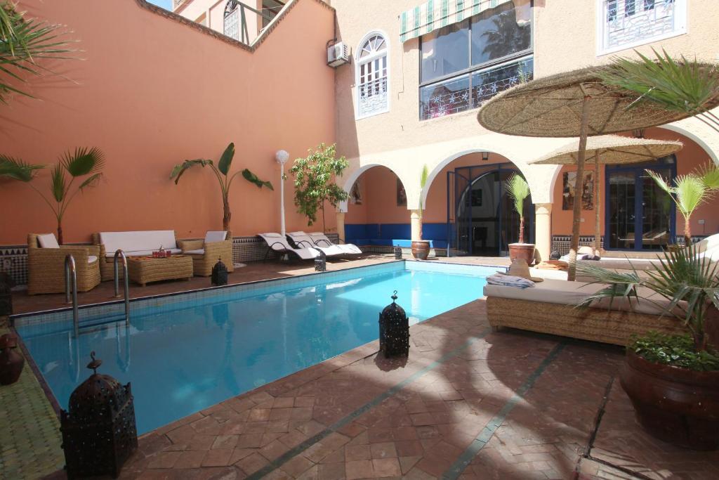 La Villa Bleue Marakeş Oda fotoğraf